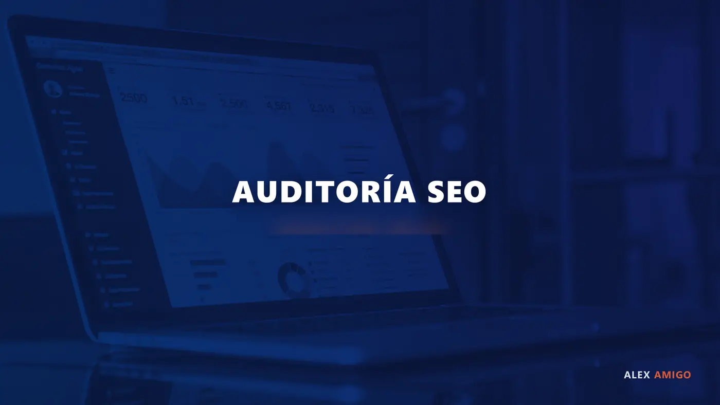 Portada de una auditoría SEO profesional